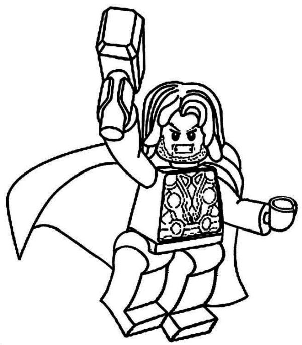 Free thor coloring pages pdf