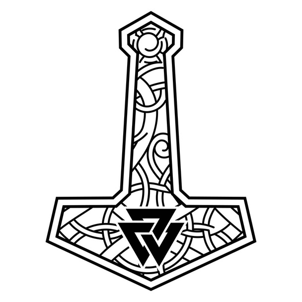 Mjolnir free stock vectors