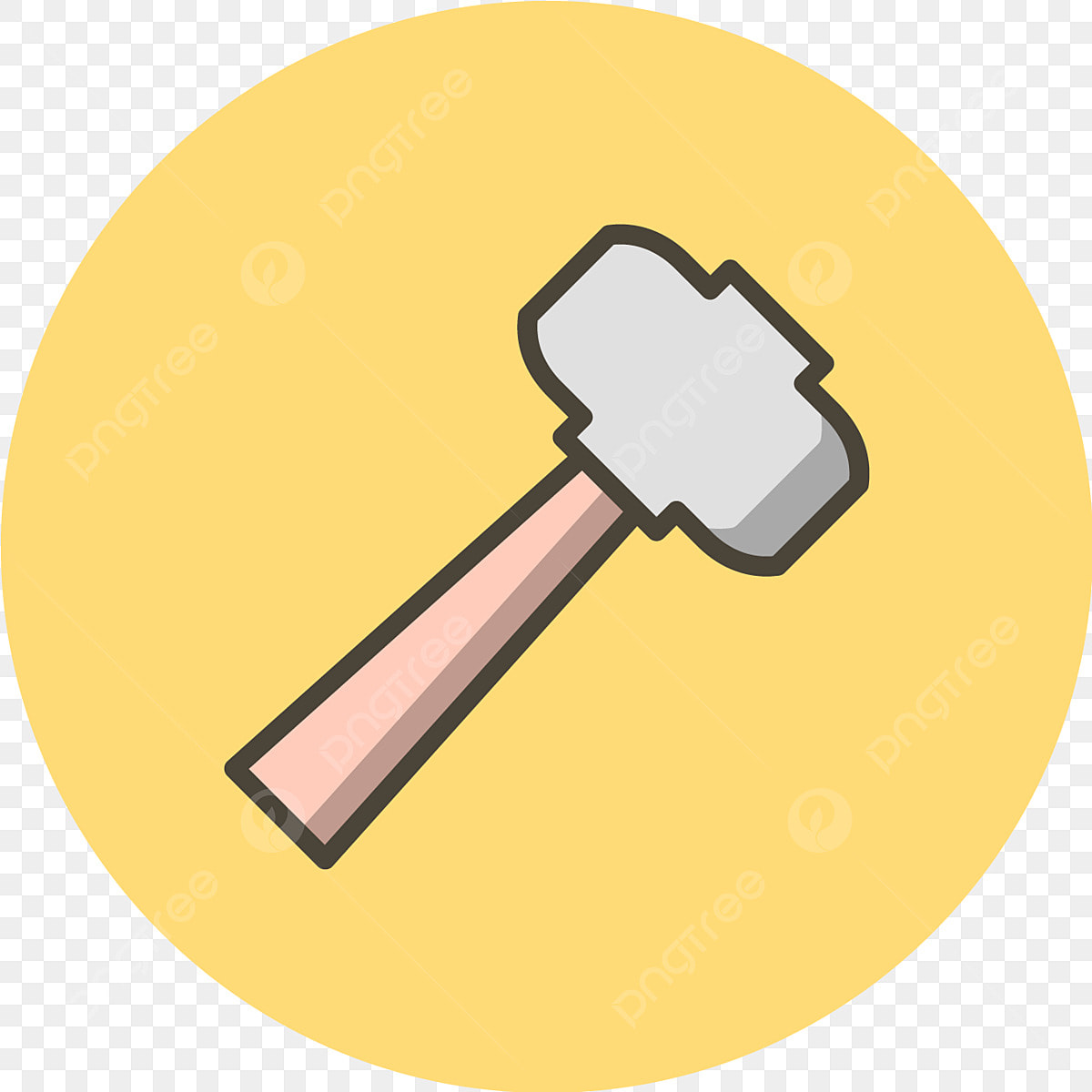 Hammering clipart vector vector hammer icon hammer icons hammer mallet png image for free download