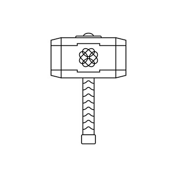 Thor hammer icon images â browse photos vectors and video