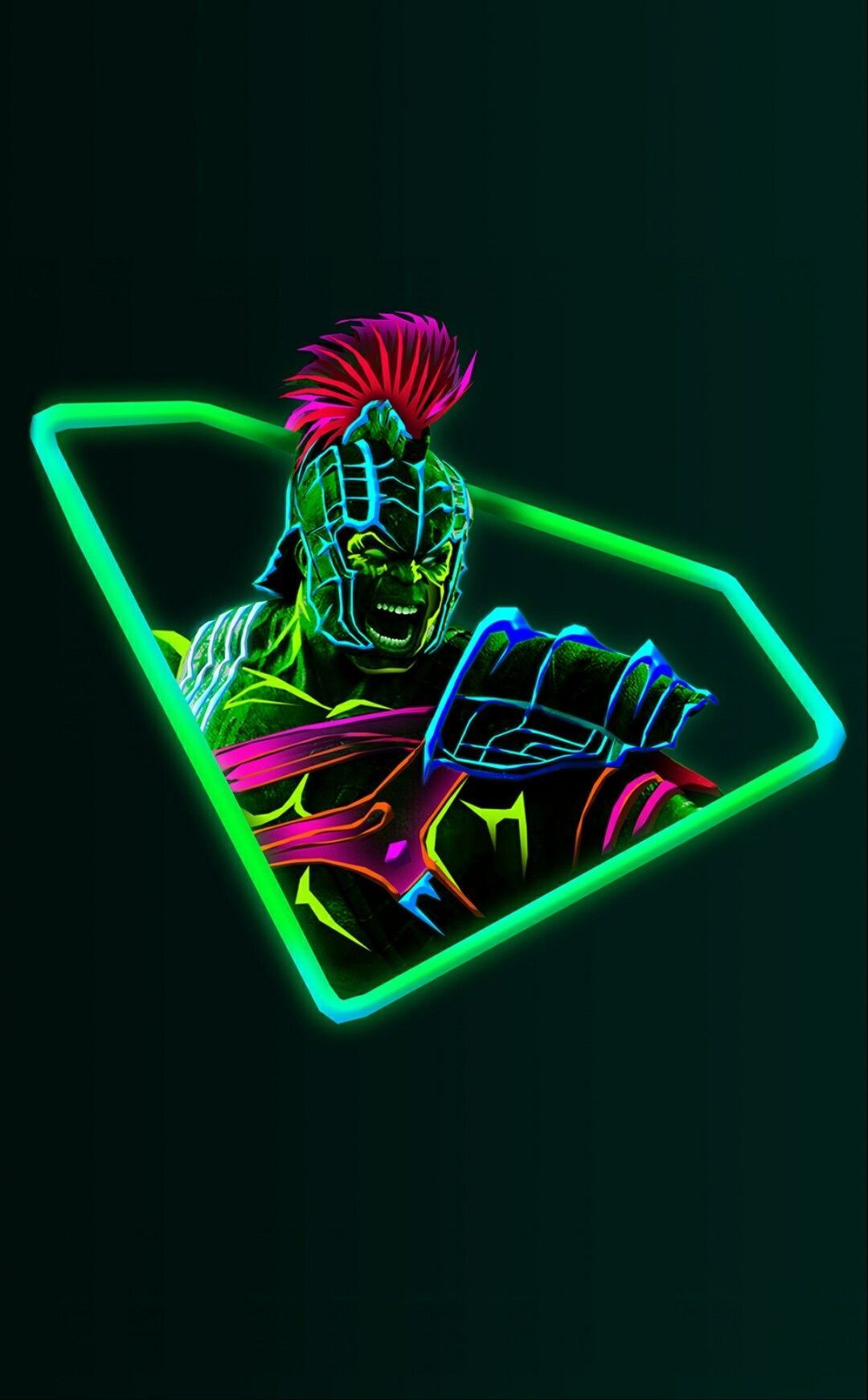 Neon hulk wallpapers