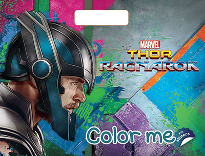 Book thor ragnarok with stickers