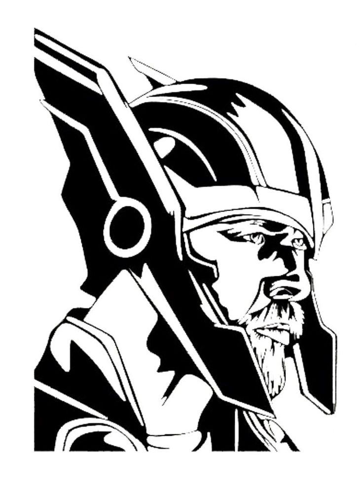 Thor stencils bike drawing thor stencils printables