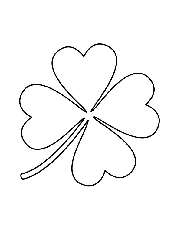 Free printable shamrock templates