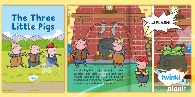 The three little pigs ebook teacher made