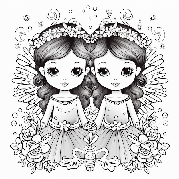 Page bride coloring pages kids images