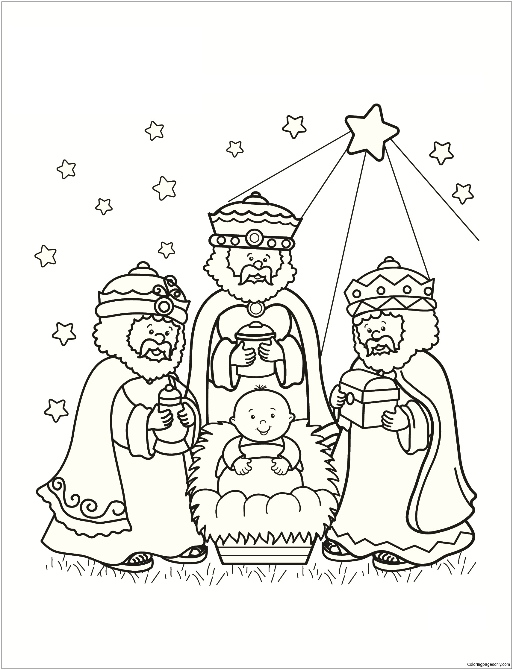 Christmas story resource page for parents and teachers