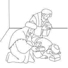 Free printable nativity coloring pages online for kids