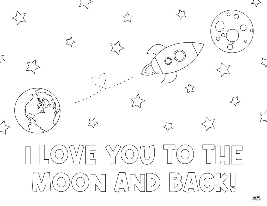 Love i love you coloring pages