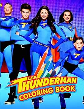 The thundermans coloring book a cool coloring book for fans of the thundermans lot of designs to color relax and relieve stress great gift for the thundermans lovers by williams emma