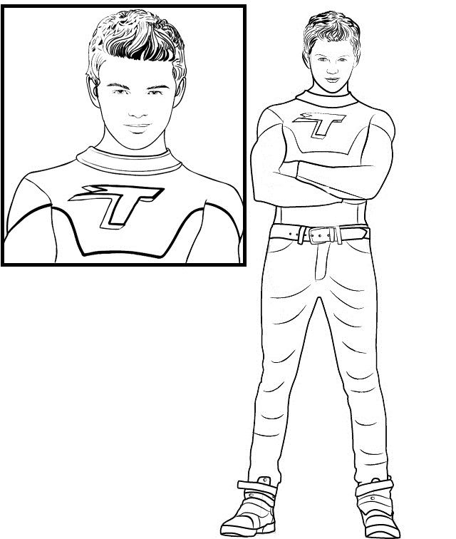 Five cool thundermans coloring pages for children coloring pages coloring pages for boys coloring pages for girls