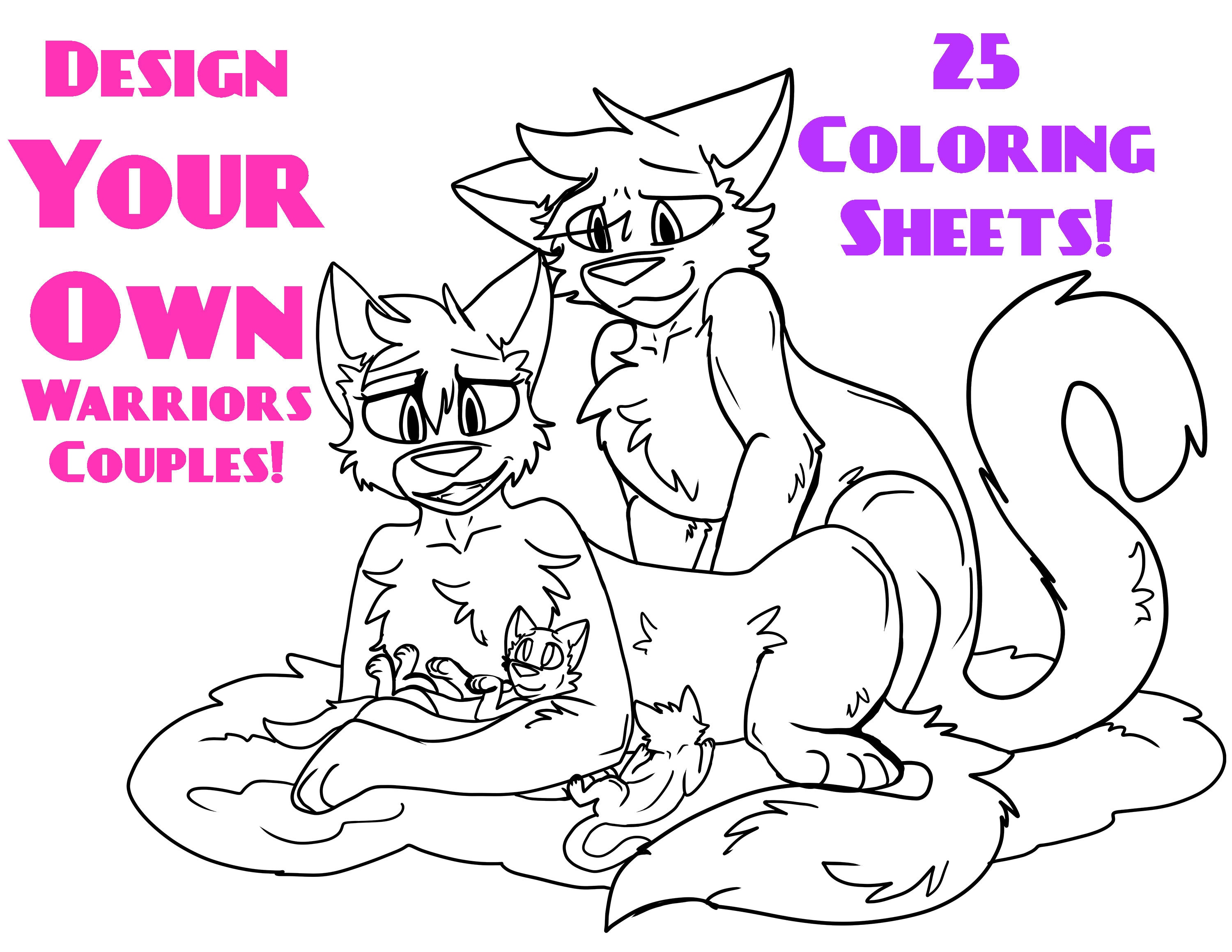 Design your own couples downloadable coloring sheets