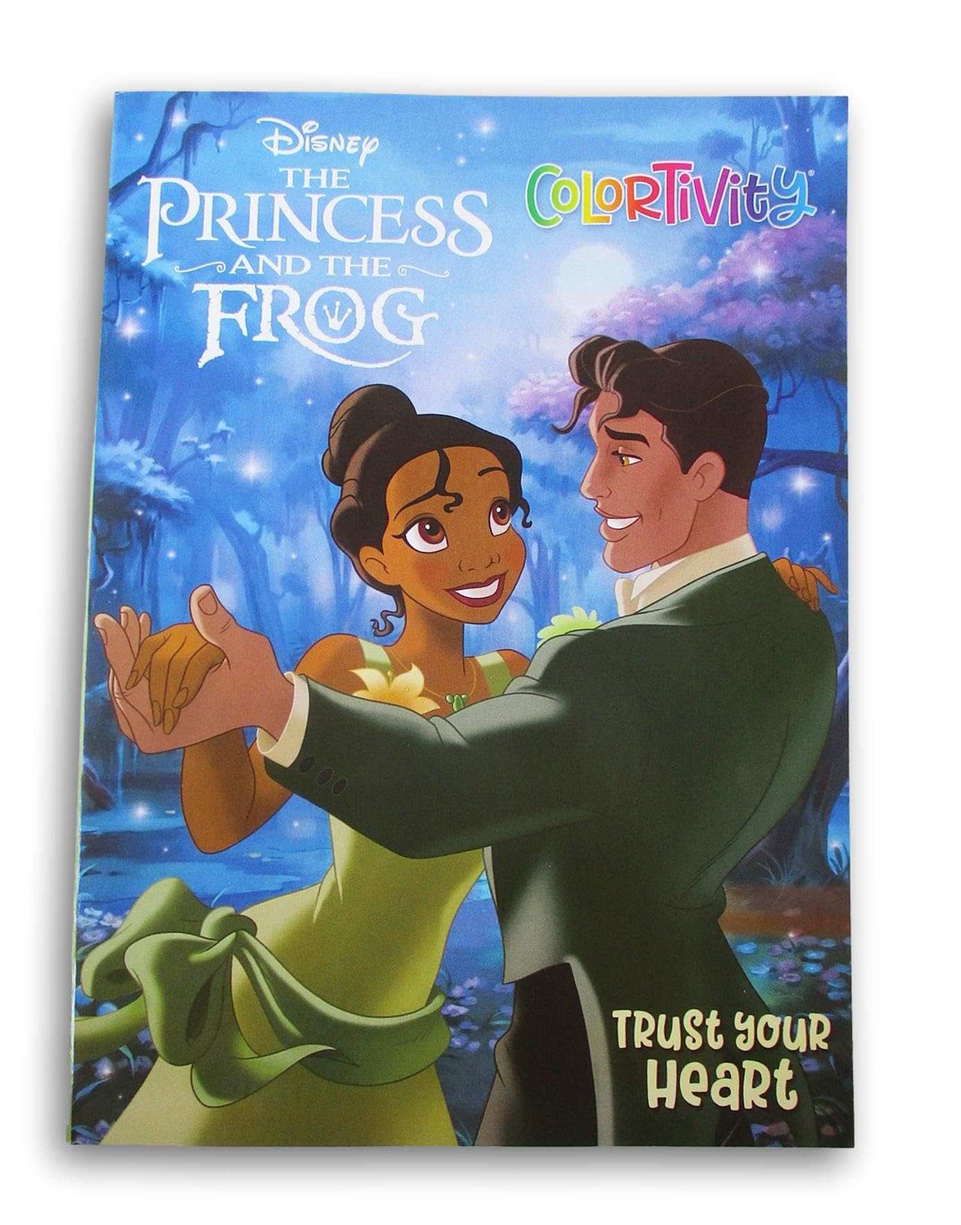 Princess tiana and the frog coloring activity book favor or gift for children