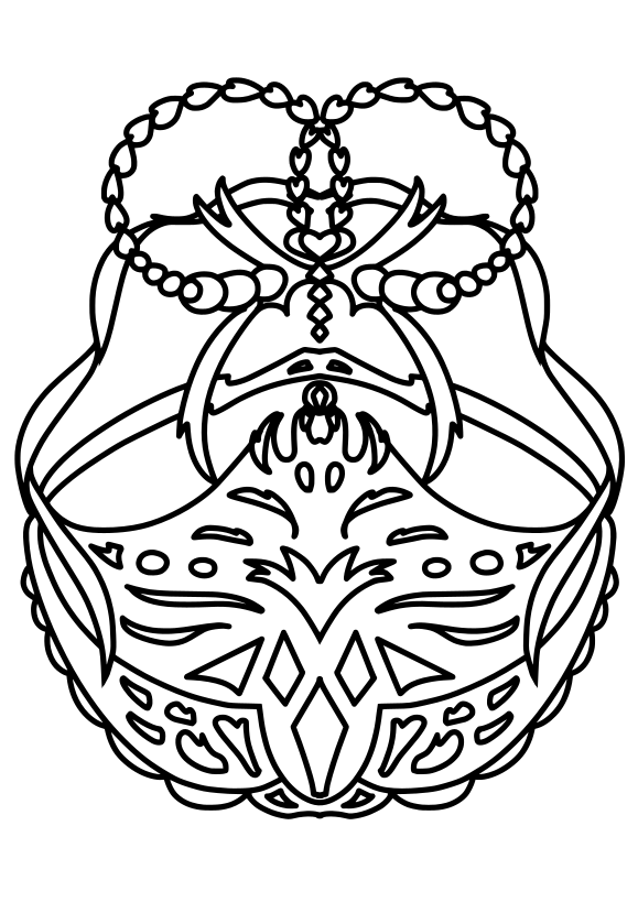 Tiara coloring pages free printable nurie