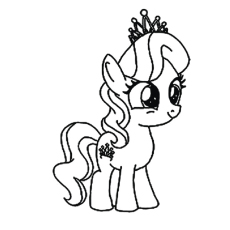 Top my little pony coloring pages your toddler will love to color