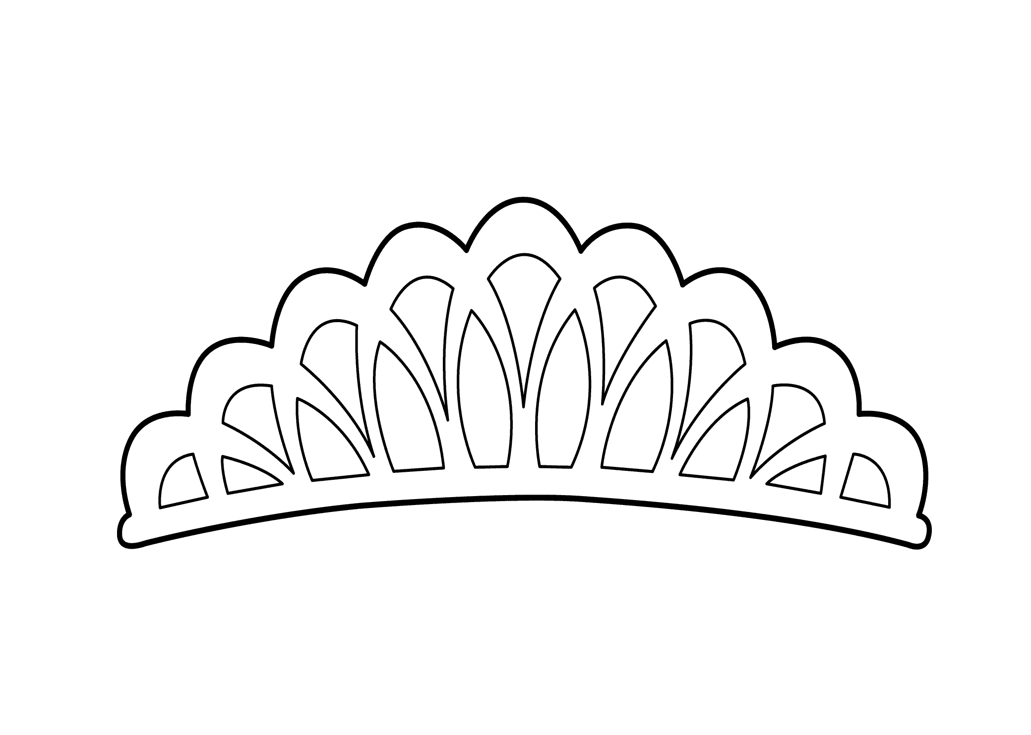 Tiara coloring page for girls printable free coloring pages for girls coloring pages tiara