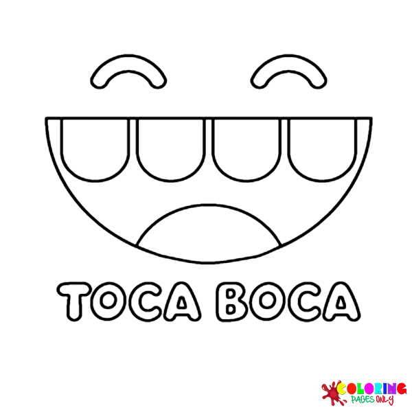 Toca boca coloring pages