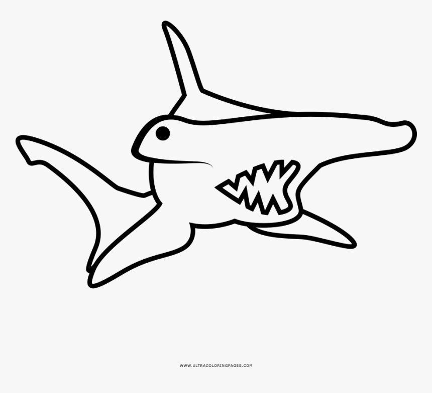 Hammerhead shark coloring page pages excellent full