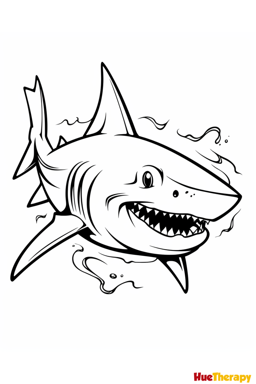 Free printable shark coloring pag for kids in shark coloring pag coloring pag animal coloring pag