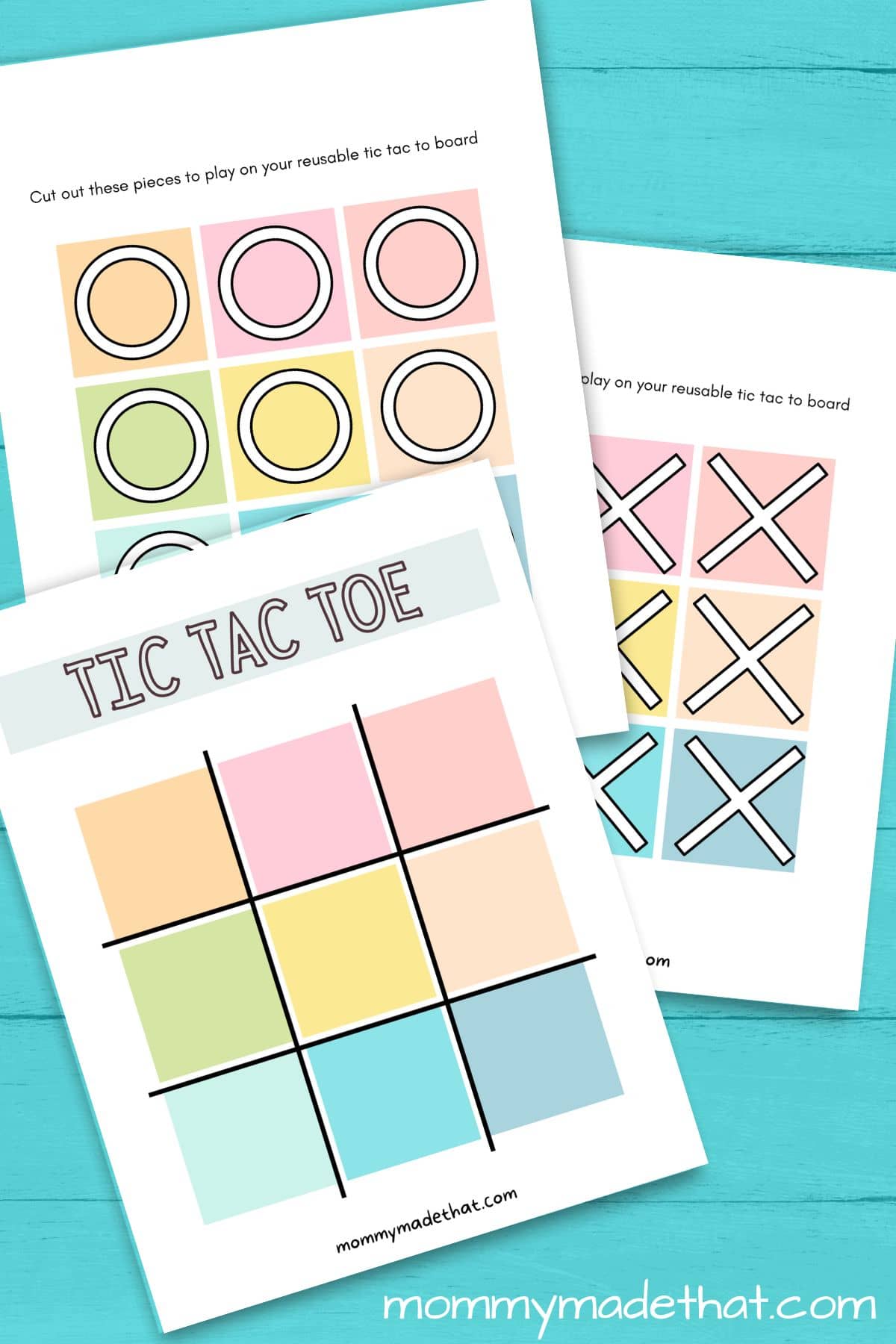 Printable tic tac toe boards free printable templates