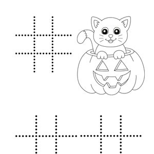 Digital tic tac toe coloring sheets