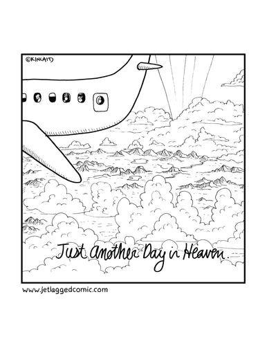 Ticket coloring page â jetlagged ic