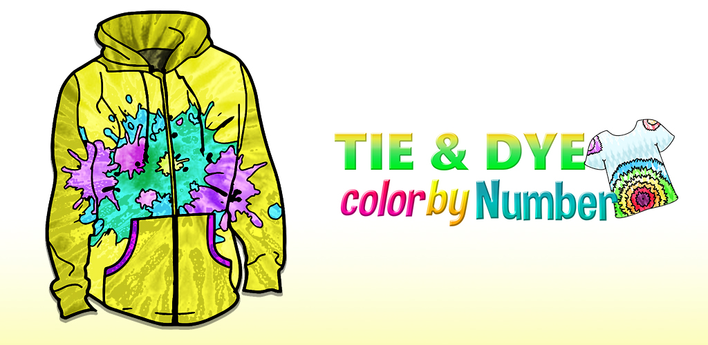 Tie dye shirts by number dresses coloring bookappstore for android