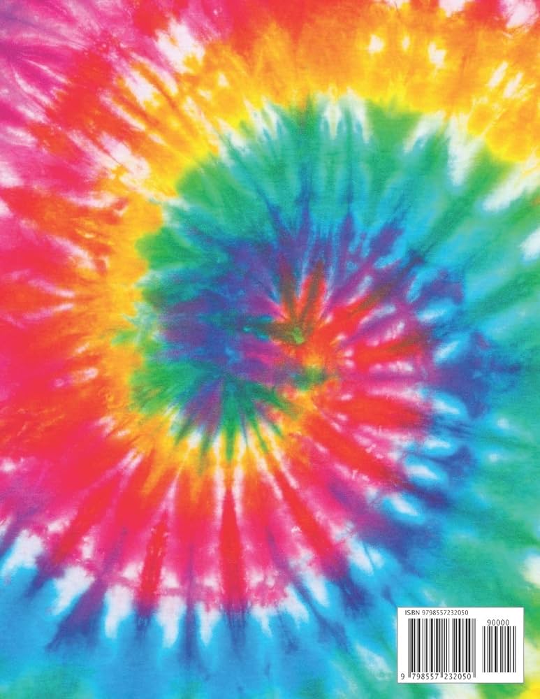 Rainbow tie dye coloring book tie dye designs coloring book for adults relaxation bm hato books