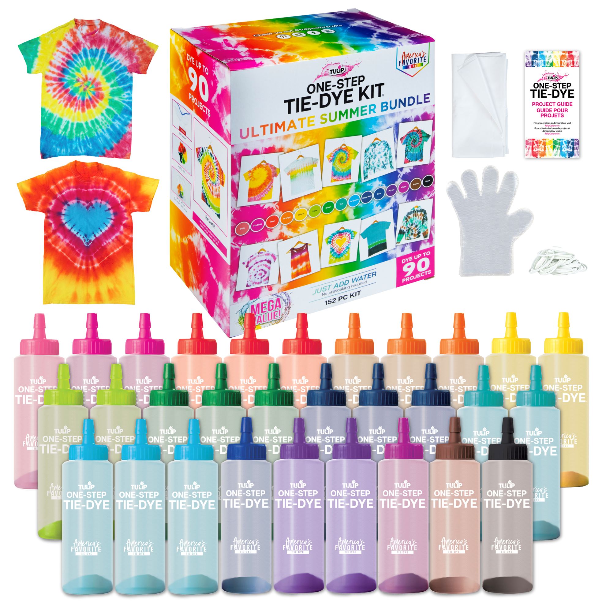 Tulip one step ultimate tie dye bundle