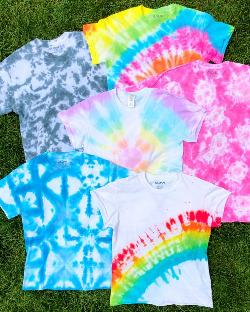 How to tie dye