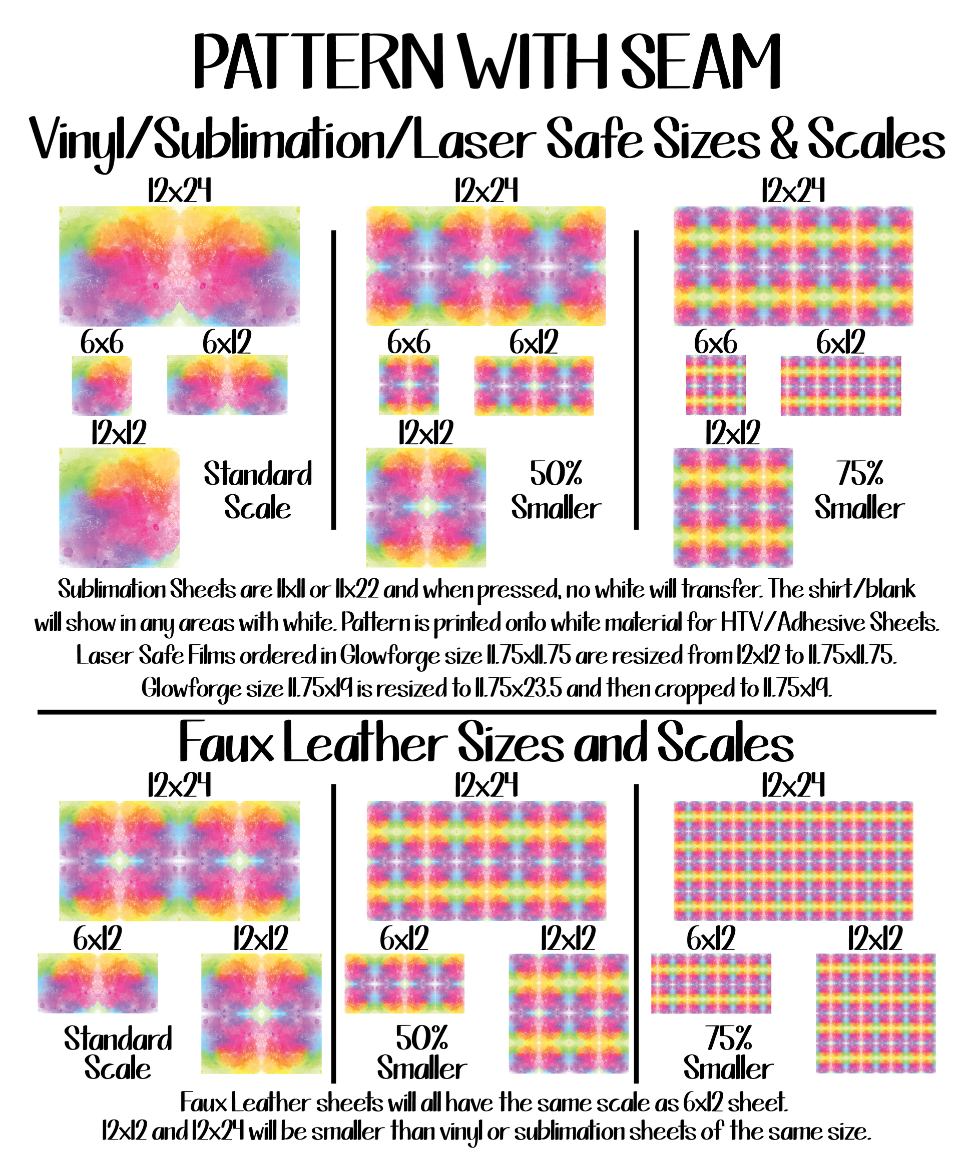 Tie dye pattern â laser safe adhesive film tat bus days â smashing ink vinyl