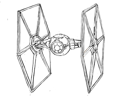 Tie fighter projects photos videos logos illustrations and branding