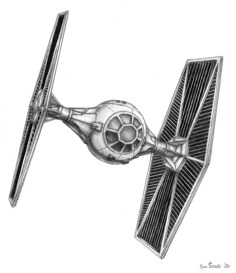 Tie fighter by janboruta on