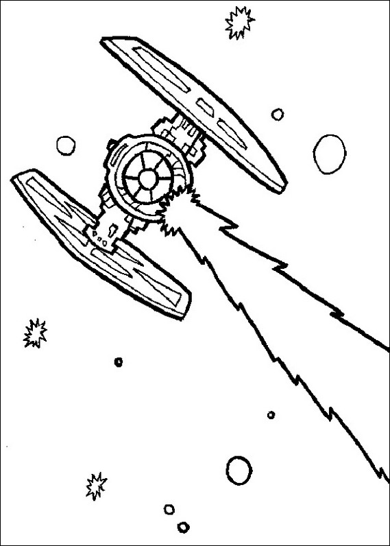 Star wars coloring page