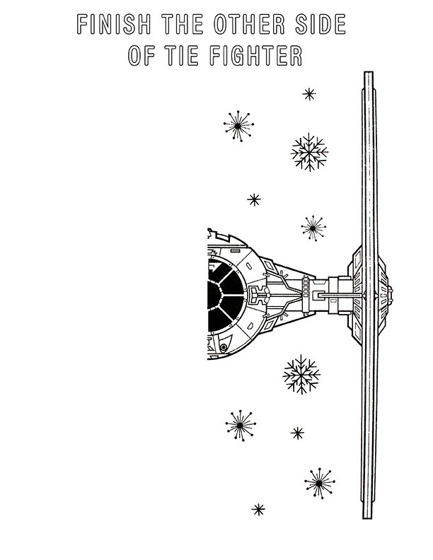 Star wars christmas coloring book â spokane photography