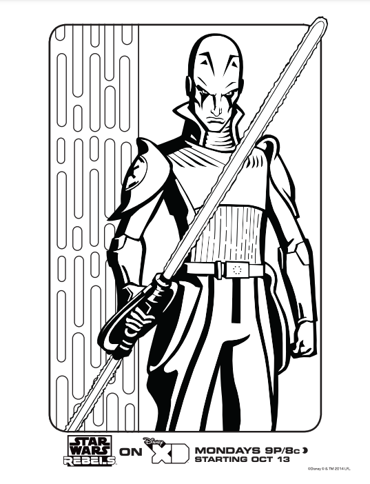 Star wars rebels coloring pages