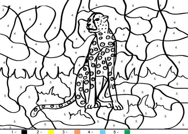 Tiger coloring pages