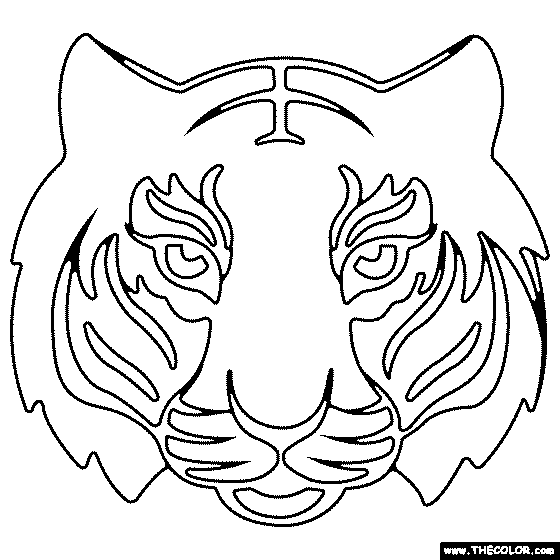 General anials online coloring pages