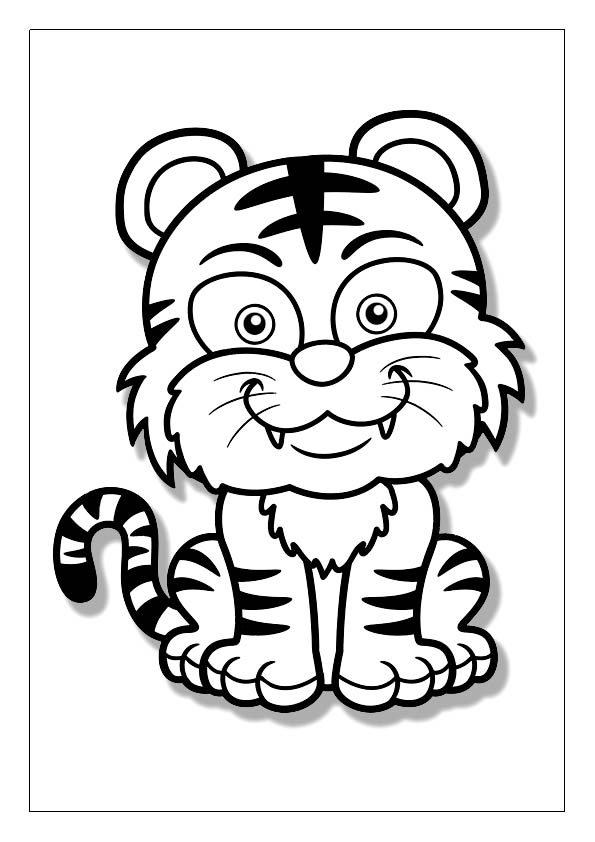 Tiger coloring pages printable coloring sheets