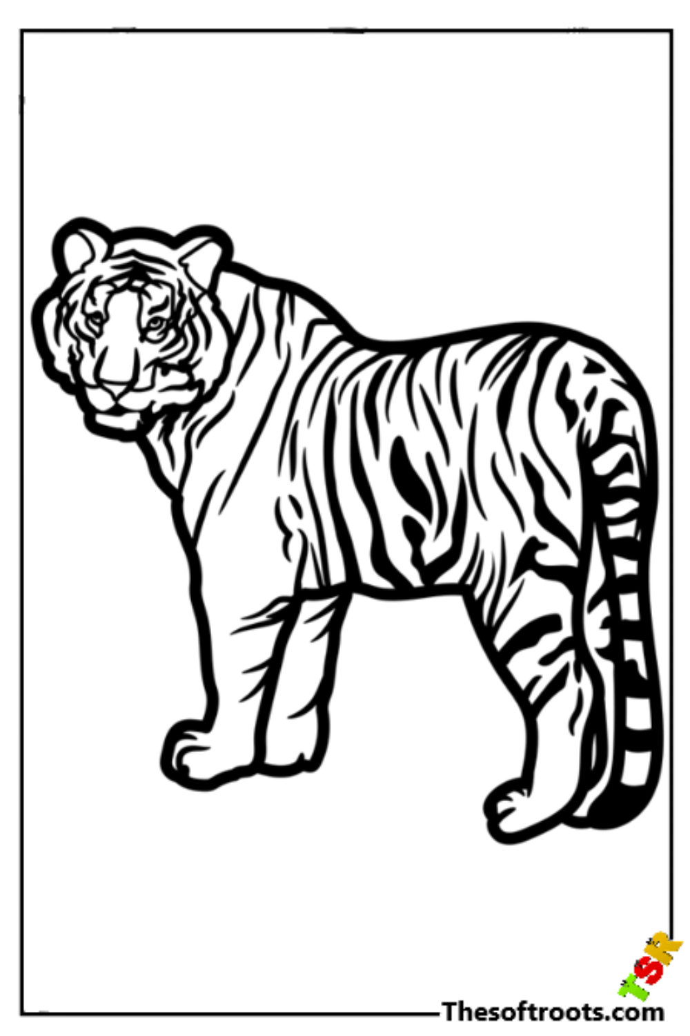 Printable tiger coloring pages rkidscoloringpages