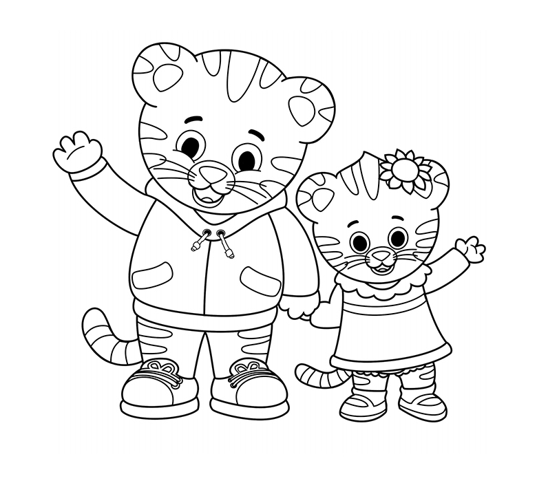 Art daniel tiger pbs kids