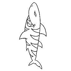 Top shark coloring pages for your little ones