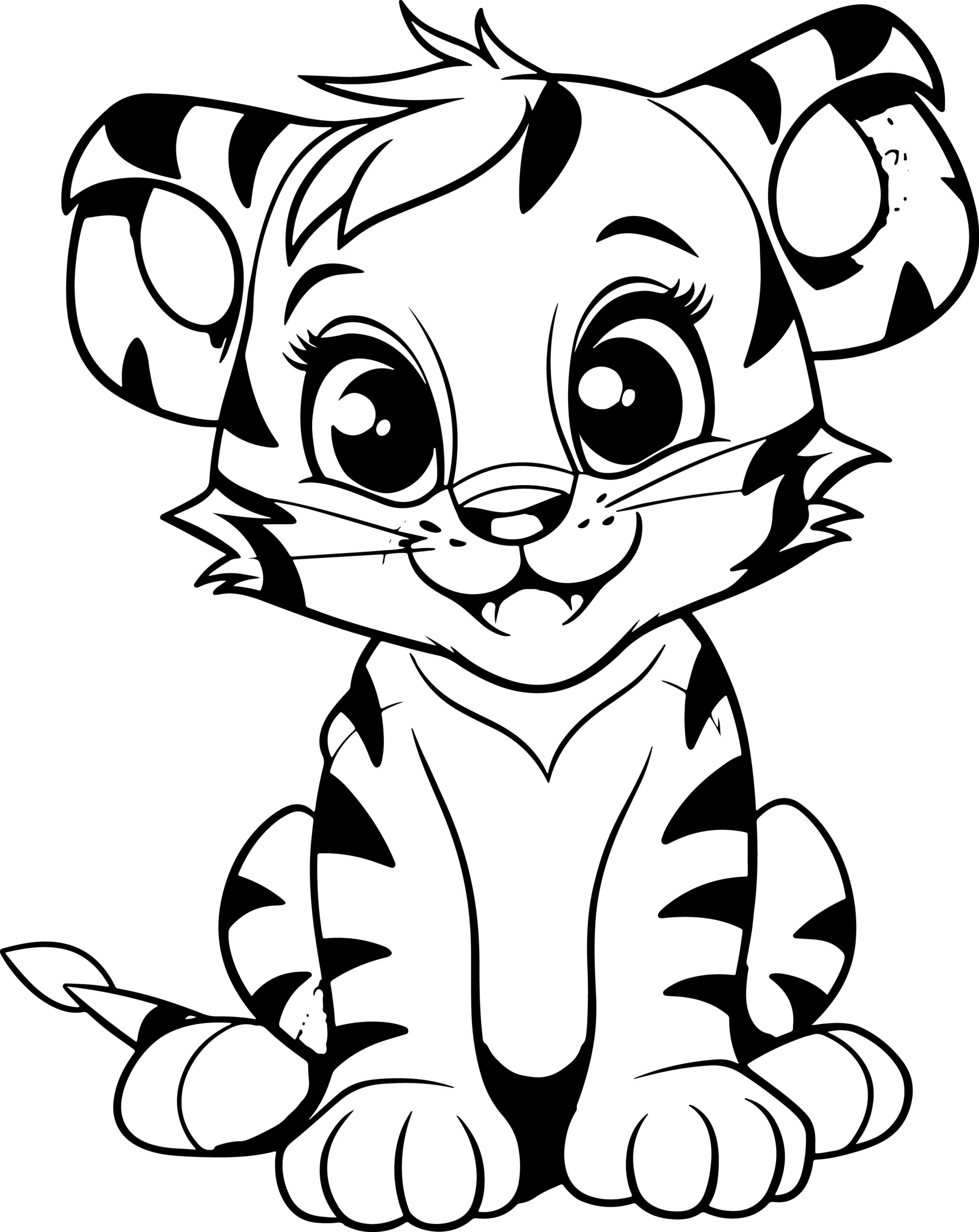 Tiger coloring book for kids tiger coloring pages made by teachers