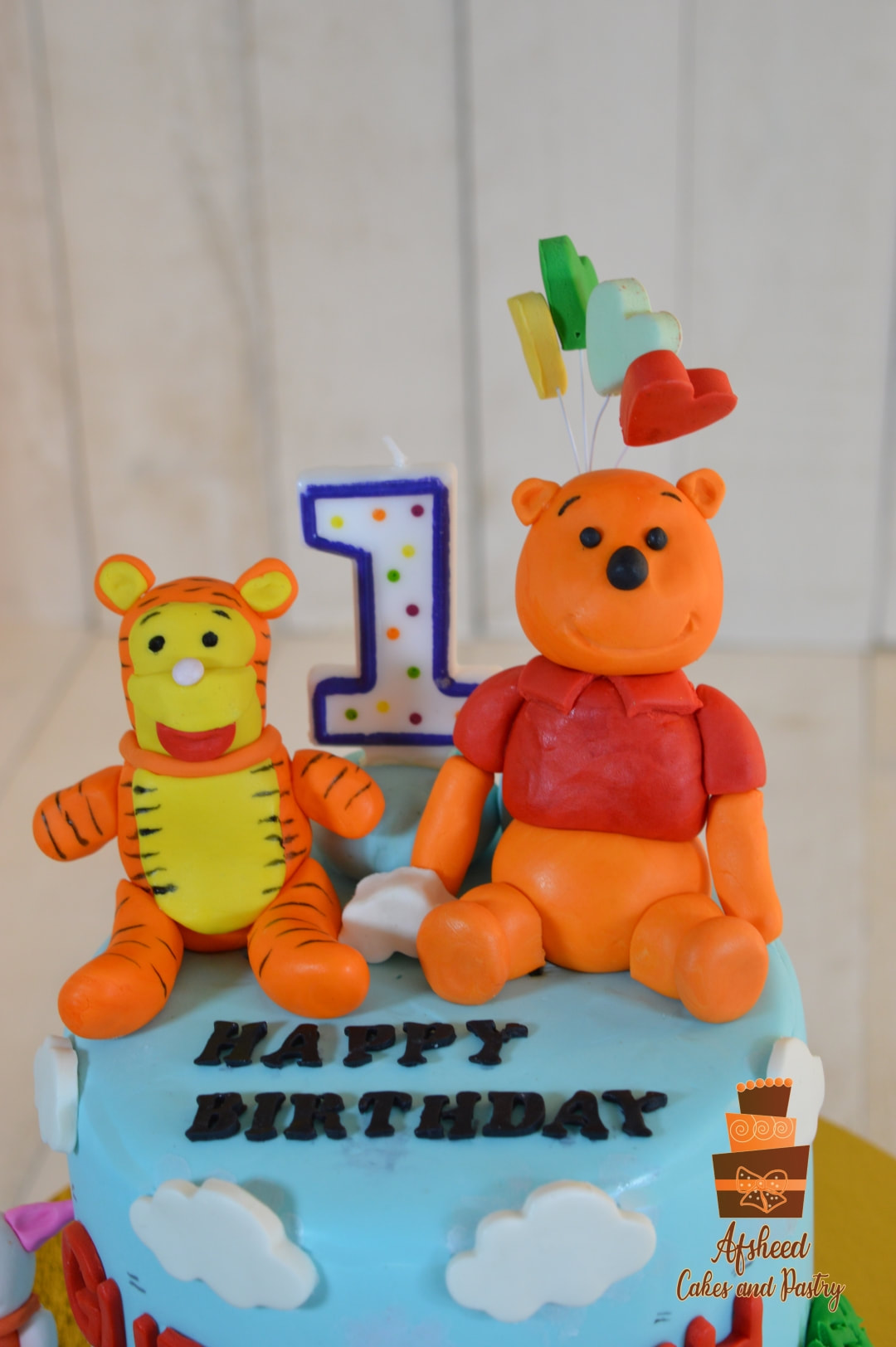 Winnie the pooh birthday cake