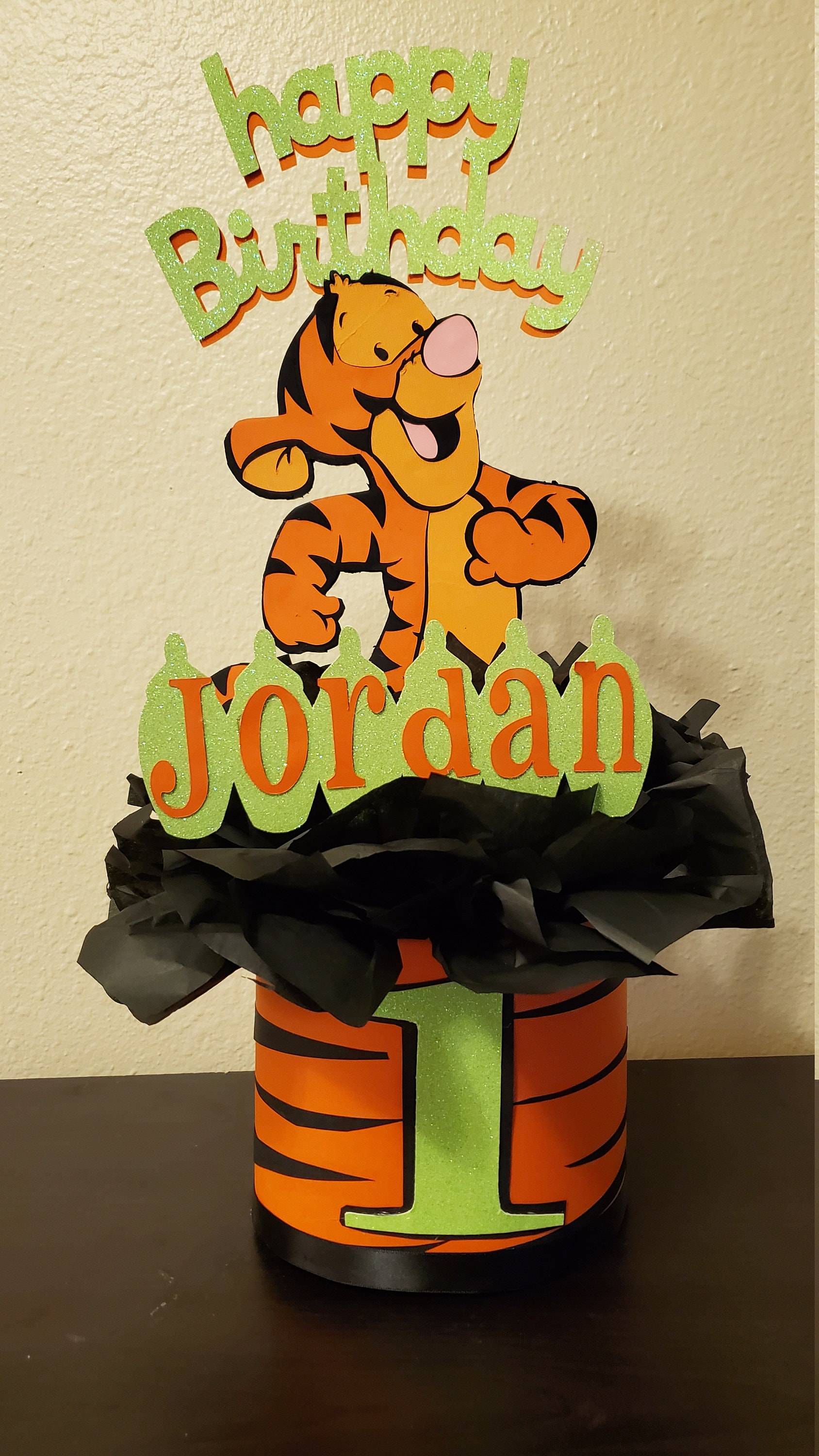 Tigger birthday centerpiece tigger party decoration