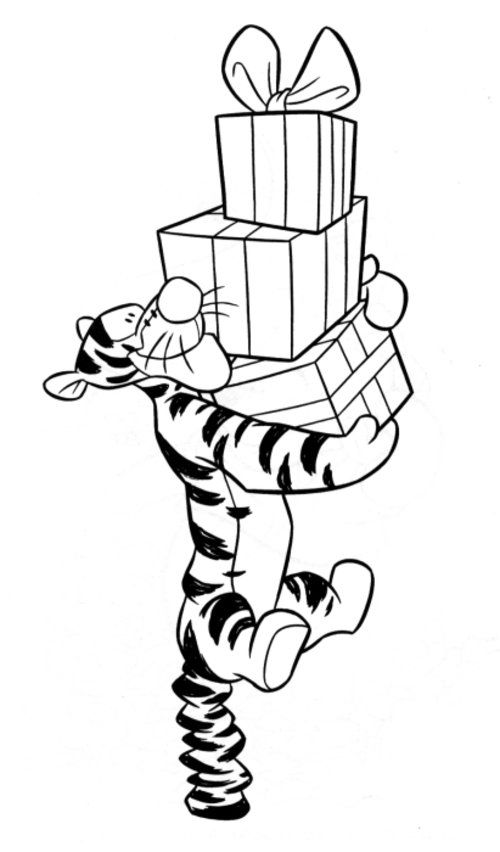 Tigger coloring pages