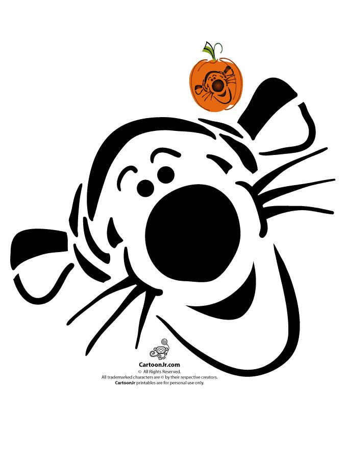 Classic tigger quotes quotesgram disney pumpkin stencils disney pumpkin carving halloween pumpkin carving stencils