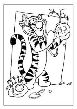 Immerse in adventure printable winnie the pooh and tigger coloring pages