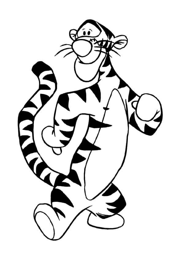 Coloring pages tigger coloring pages