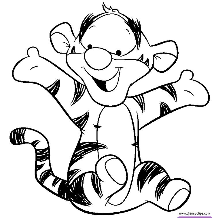 Baby tigger colouring pages disney coloring pages disney coloring sheets baby coloring pages